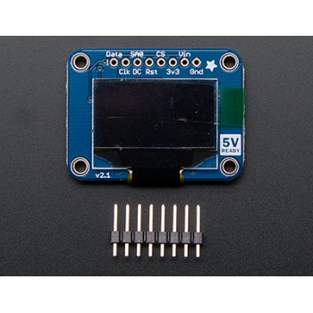 Monochrome 0.96" 128x64 OLED graphic display